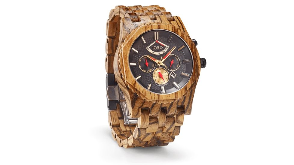 Jord Sawyer Zebrawood and Obsidian, Brown, Black J8008A02M