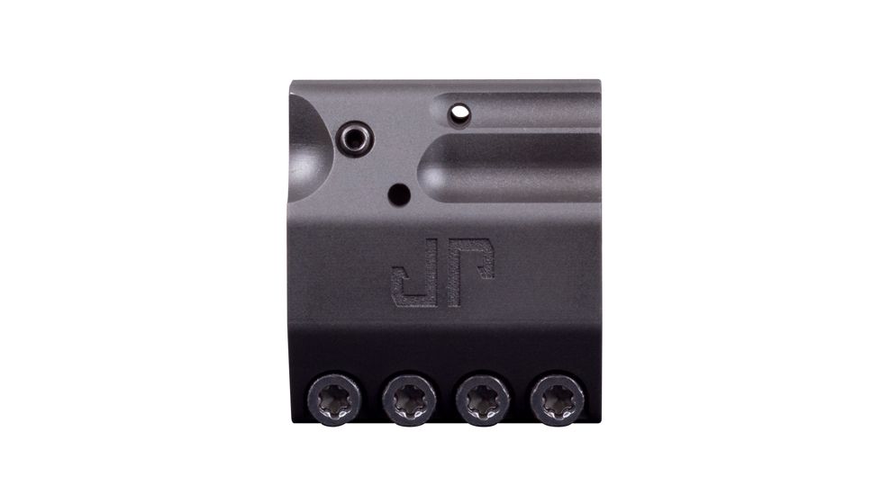 JP Enterprises .750 Adjustable Gas Block, Stainless Steel, Black, Black JPGS-5B