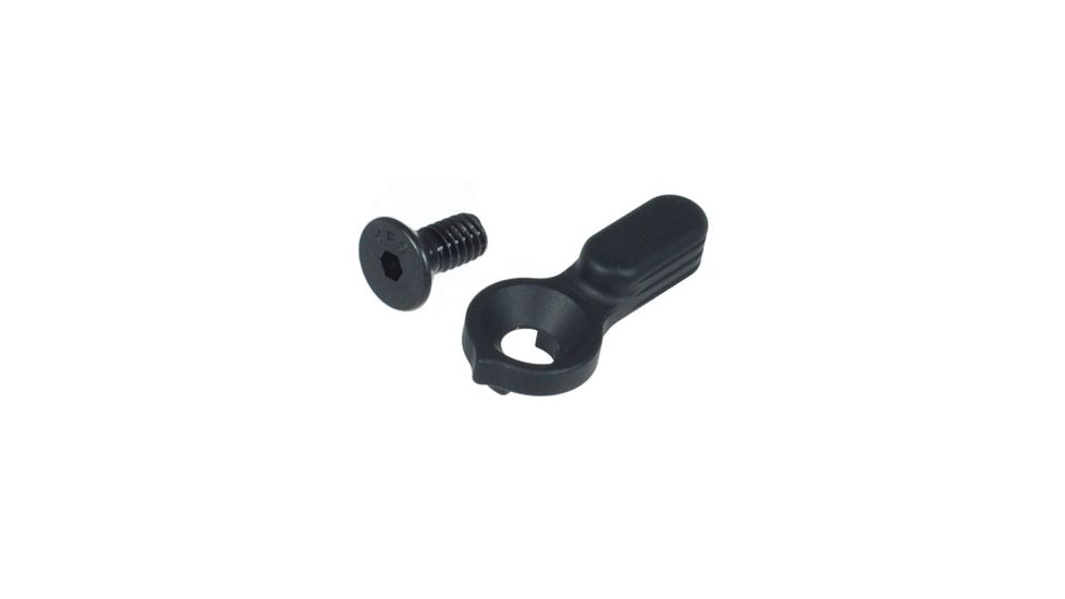 JP Enterprises Adjustable AR Safety For Ambi Use (Lever And Screw Only), Black JPFC-SL1