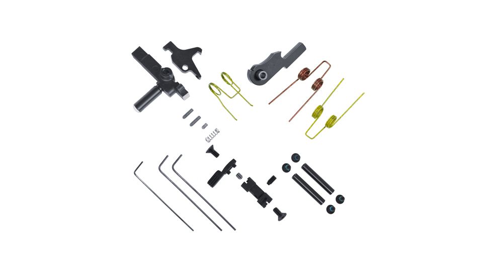 JP Enterprises AR-15 .154In. Small Pin Trigger Kit, Complete With ARmageddon Roller Trigger, Speed Hammer,, Black JPFCP-1EZ-R