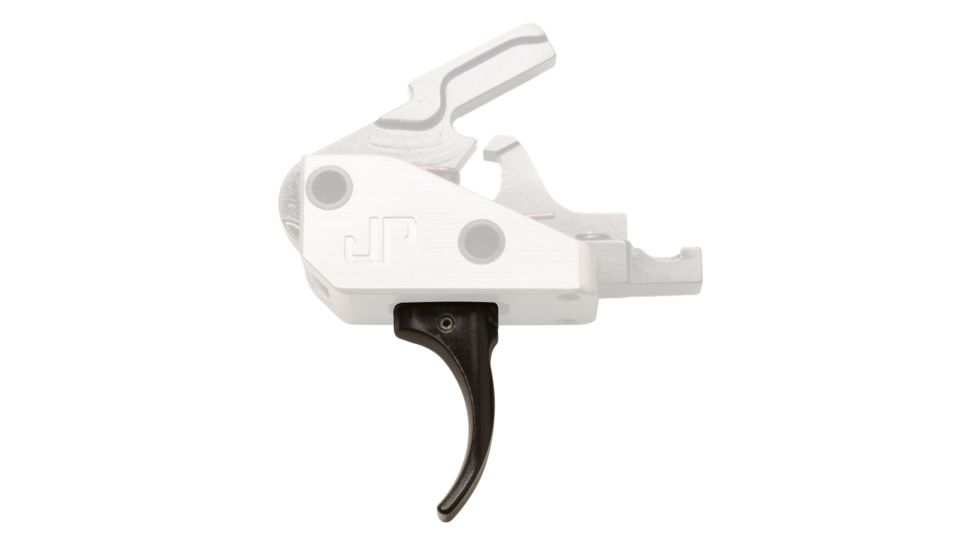 JP Enterprises Curved Modular Trigger Shoe, Black, JPFC-TSC-BLK