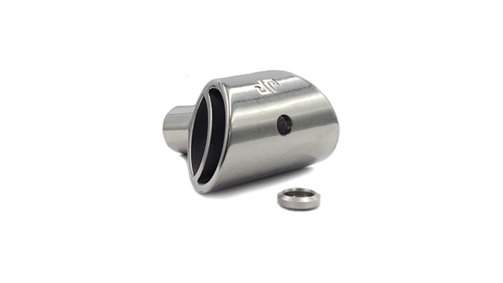 JP Enterprises Dual Chamber Recoil Eliminator, Silver JPRE-2S