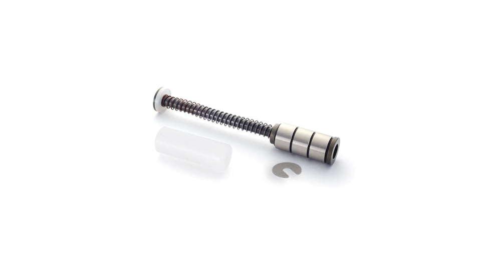 JP Enterprises Gen 2 Silent Captured Buffer Spring System, AR-10, DPMS LR-308, Standard Version, Black, w/Silent Captured Spring, Spacer, JPSCS2-10