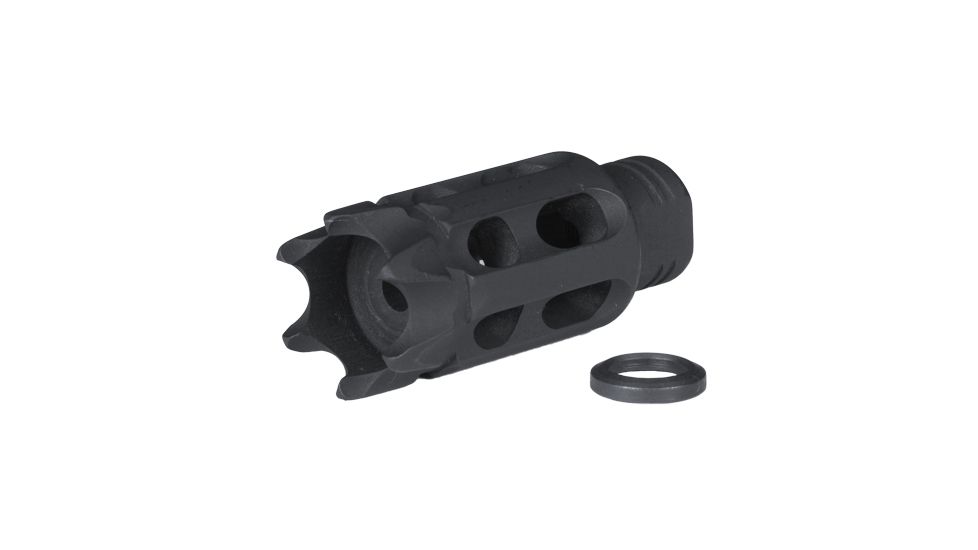 GoGun Supercomp Tactical Compensators, Parkerized, Talon 1/2 x 28 0.275 Exit Hole