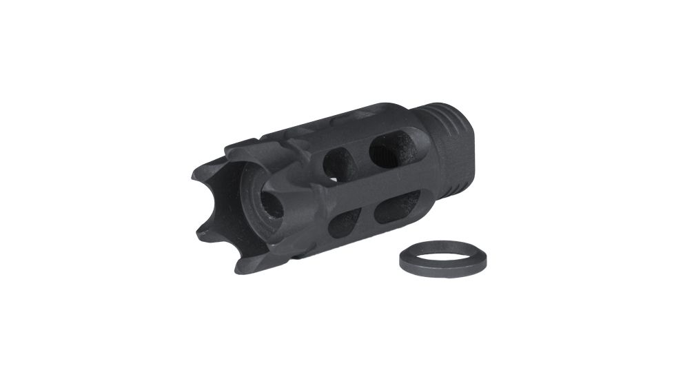 GoGun Supercomp Tactical Compensators, Parkerized, Talon Tactical Brake 5/8 x 24 0.357 Exit Hole