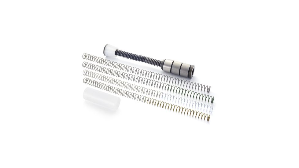 JP Enterprises Gen 2 Silent Captured Buffer Spring System, AR-15, Heavy H2 Buffer Version, Black, w/5 Weighted Springs, Silent Captured Spring, Spacer, JPSCS2-15K-H2