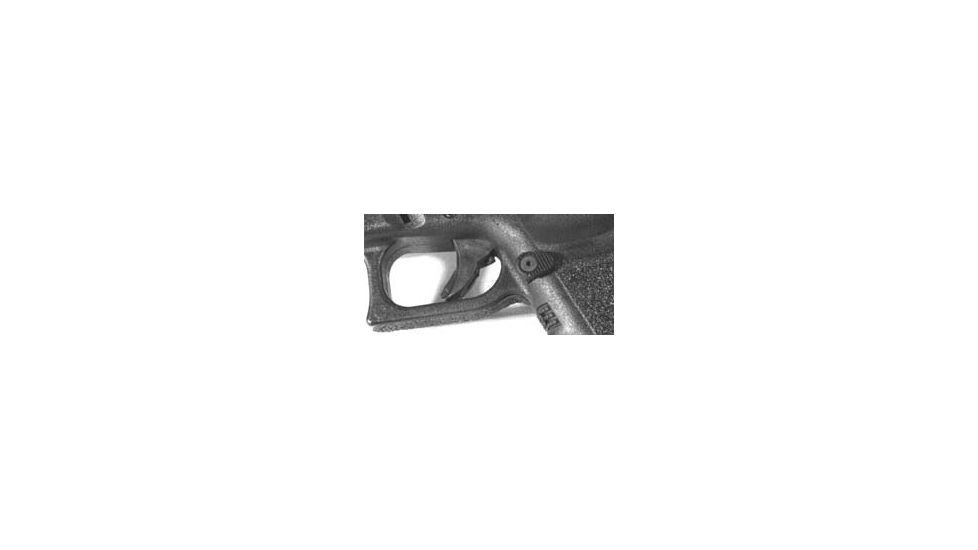 JP Enterprises Large Frame Glock Extended Mag Button And Catch, Black JPGMB-2