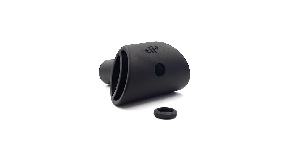 JP Enterprises Recoil eliminator, dual chamber, Black Oxide, 5/8x24 TPI, .750 Nut JPRE-324