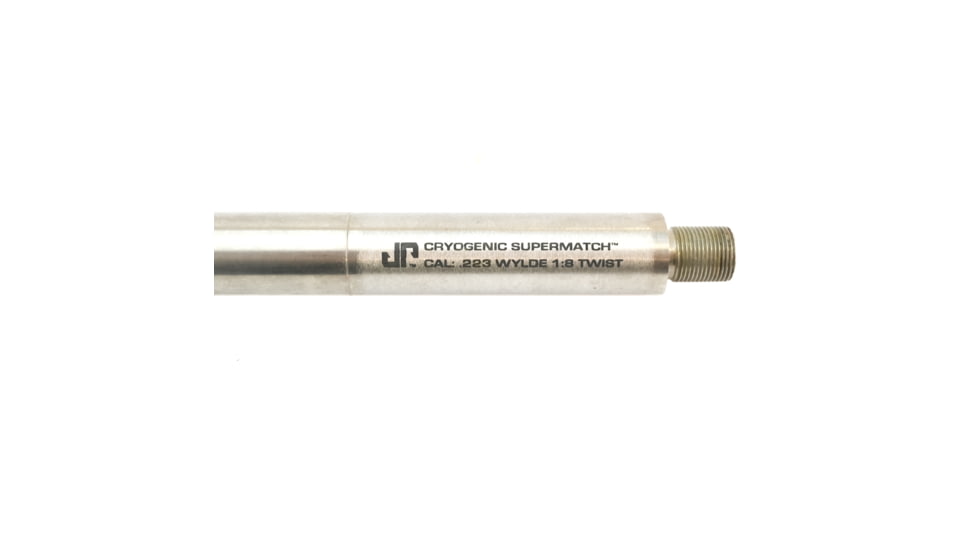 JP Enterprises Supermatch Barrel With Headspaced Jp Enhanced Bolt, 18in, Light Contour, Silver, JPSM223-18L8R