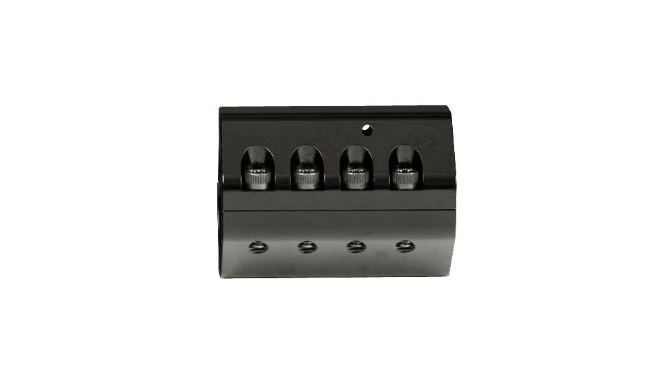 ADJUSTABLE GAS BLOCK WITH ADJUSTABLE LOCKING SCREW, .936 BORE,  ALUMINUM  LOW PROFILE TO FIT UNDER HAND GUARD FOR AR-10 STYLE