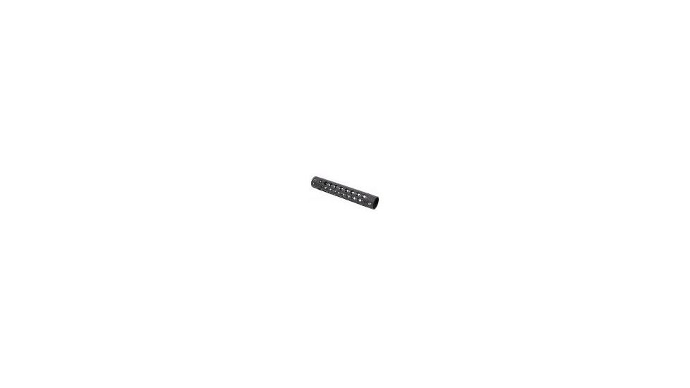JP entp Long Hand Guard Tube, Rc Style ,  Matte Finish, For Jphg Modular System, Black JPHG-RCR-L