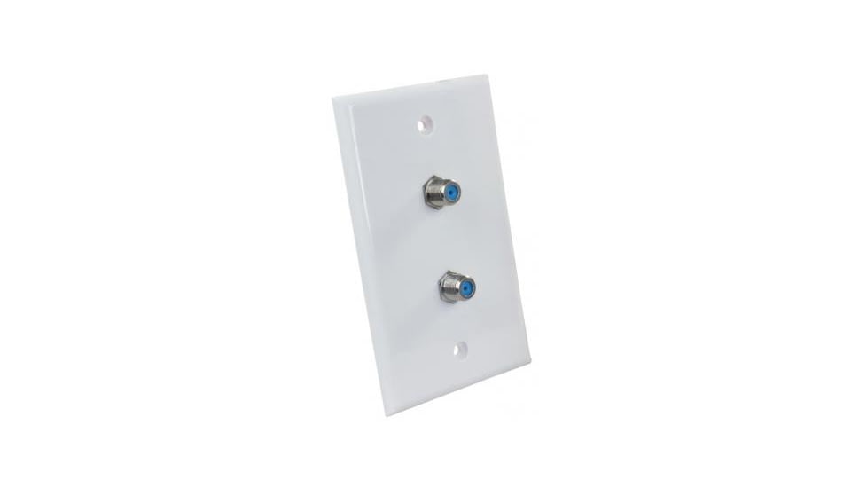 JR Products Dual Wall Plate, 47875