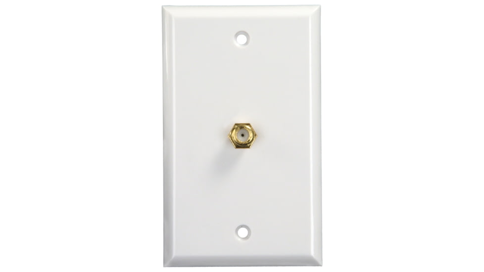 JR Products Interior Cable TV Plate, 47785