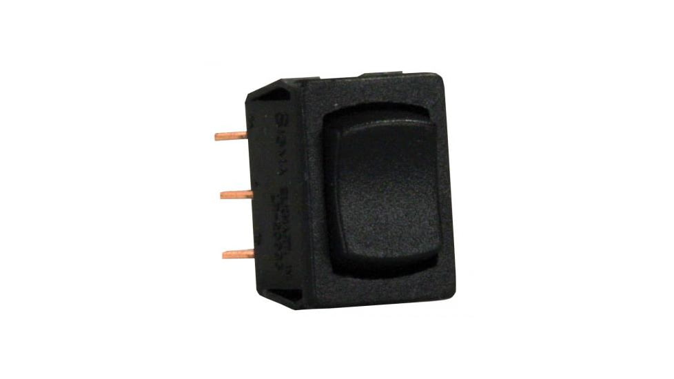 JR Products Mini On/Off/On Switch, Black, 13345