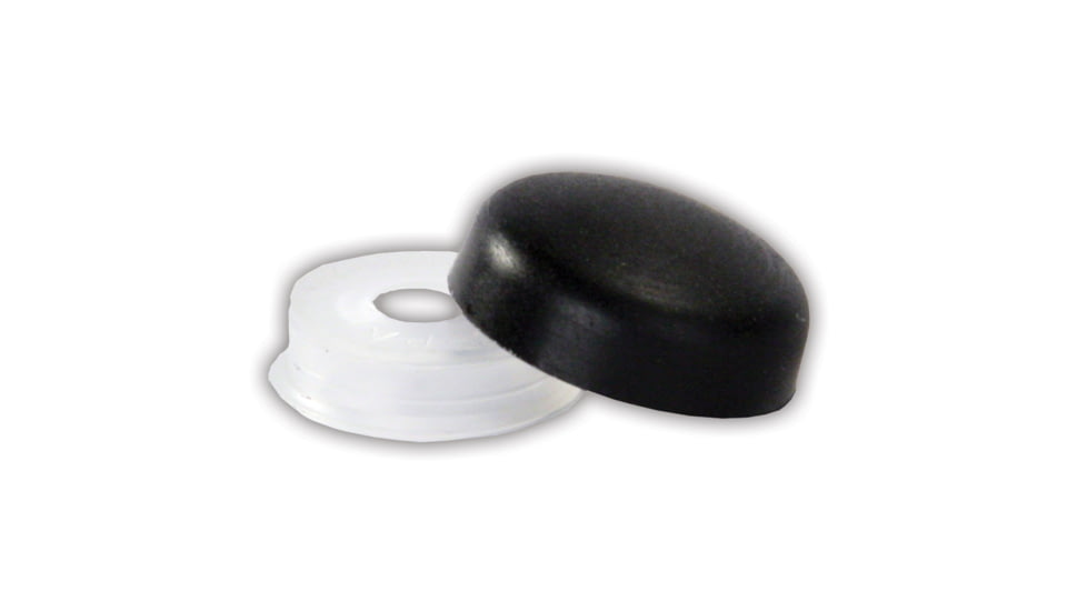 JR Products Screw Covers, Black, Pack of 14, 20385