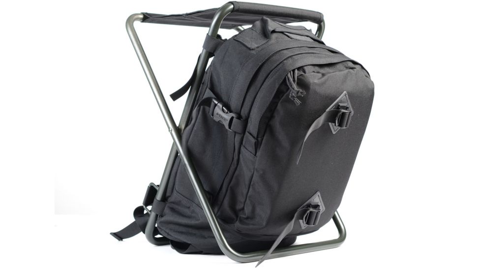 Jtech Gear Jtech Eciiton-I Stool Backpack in Black, Black, One Size PA01-1900-00BK