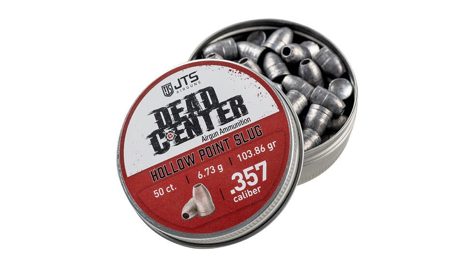JTS Group Dead Center Slugs, .357 Caliber, Domed, 103.86 Grain, 50 Count, JAC200