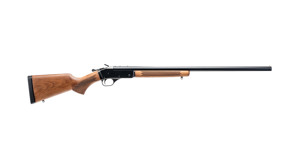 JTS Group Lonestrike Single Shot 3in Field Break Action Shotgun, 20 Gauge, 26in BBL, Hardwood Stock, Blued, J020SSAW026