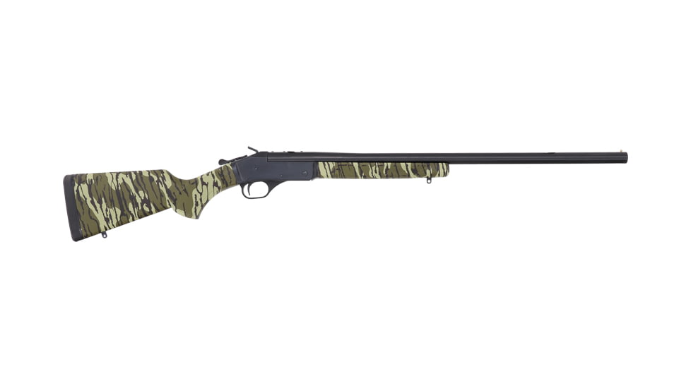 JTS Group Lonestrike Single Shot 3in Field Break Action Shotgun, 20 Gauge, 26in BBL, Synthetic Camo Stock, Blued, J020SSAC026