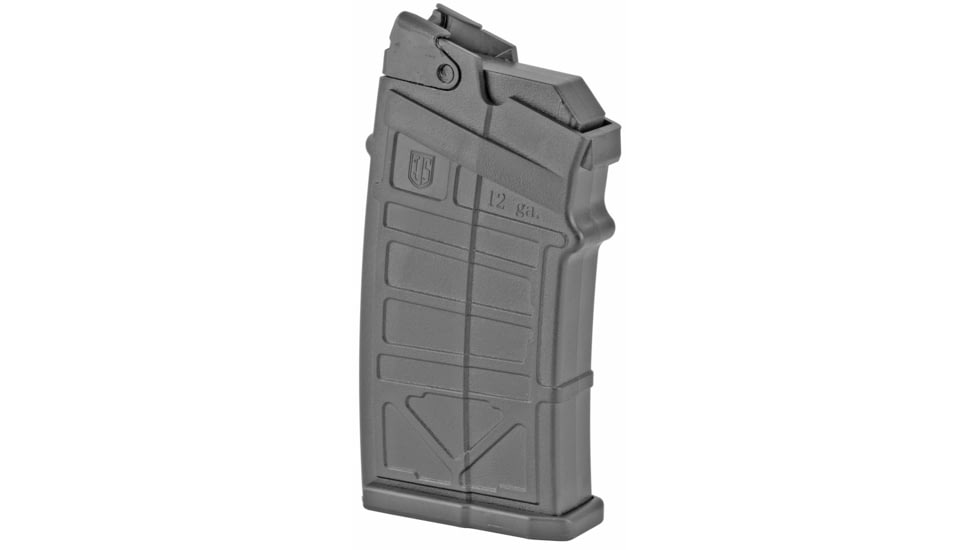 JTS Group M12AK 12ga 5 Round Shotgun Magazine, Black, 1 Pack, JAKMAG5