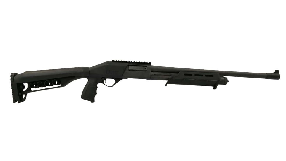 JTS Group X12PT Pump Action Shotgun, 12 Gauge, 18.56 in barrel, 4 Round, X12PT-FRRMPG