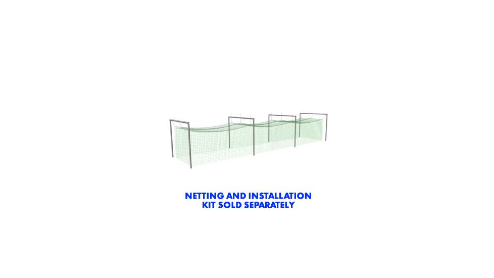 Jugs Sports Batting Cage Frame No. 10 - for Heavy Netting FRM295