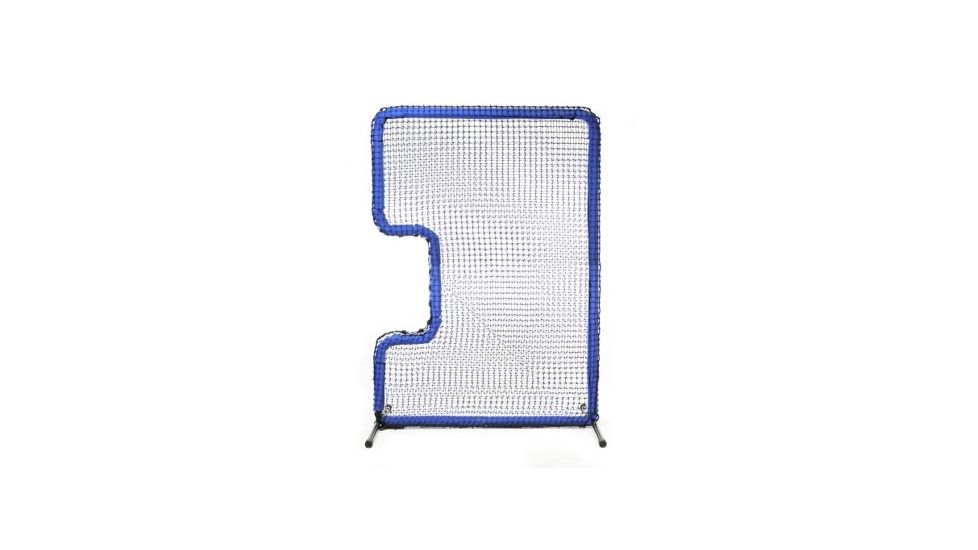 JUGS Blue Series Protector C-Shaped Softball Screen, Blue Frame/Black Net S1013