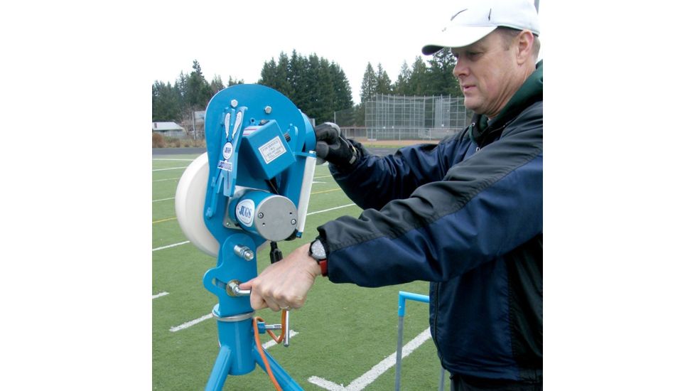 JUGS Lacrosse Machine, Blue, M1160