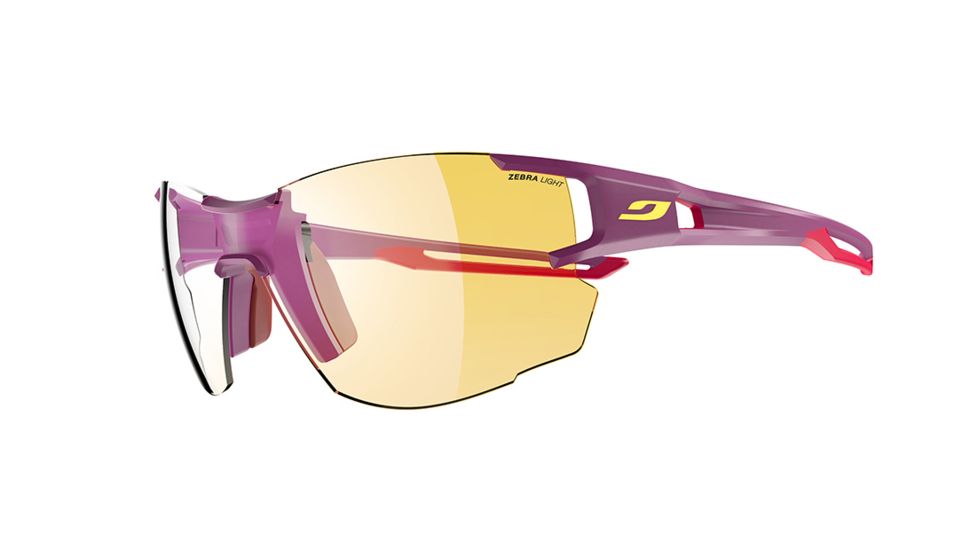 Julbo Aerolite Sunglasses, Purple/Pink, Zebra Light, J4963226