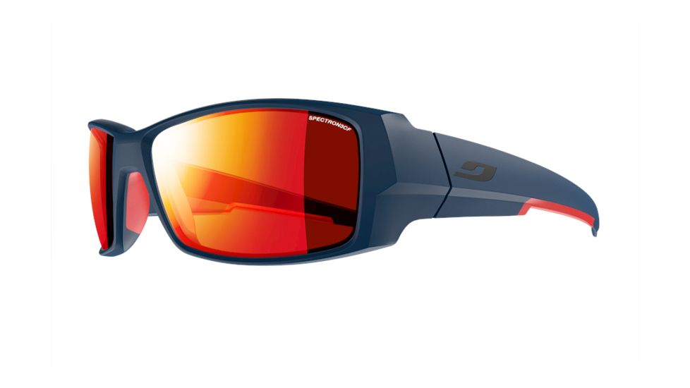 Julbo Armor Progressive Prescription Sunglasses, Matte Blue/Red Frame, J4921136PR