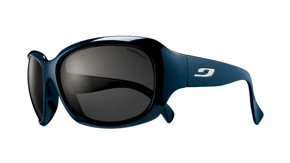 Julbo Bora Bora Single Vision Prescription Sunglasses, Blue Frame, Grey Polarized 3 Lens, Polarized-J4399012SV