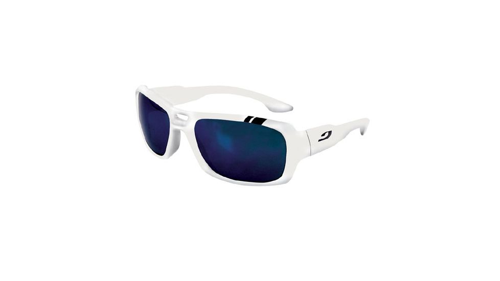 Julbo Dock Rx Sunglasses - White - Polarized 3+ Blue Flash Lens 4179011
