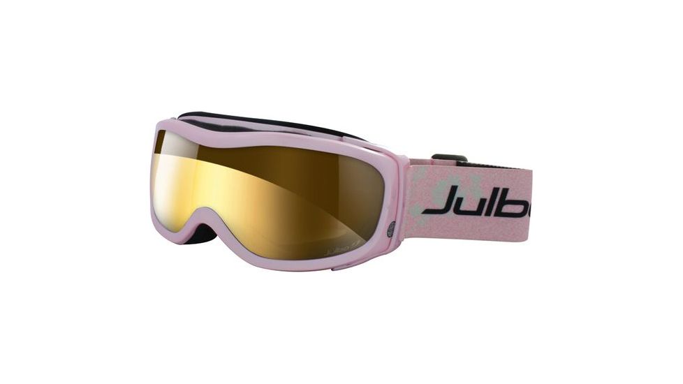 Julbo Eclipse Goggles, Pink Frame, Zebra Lens 70131191