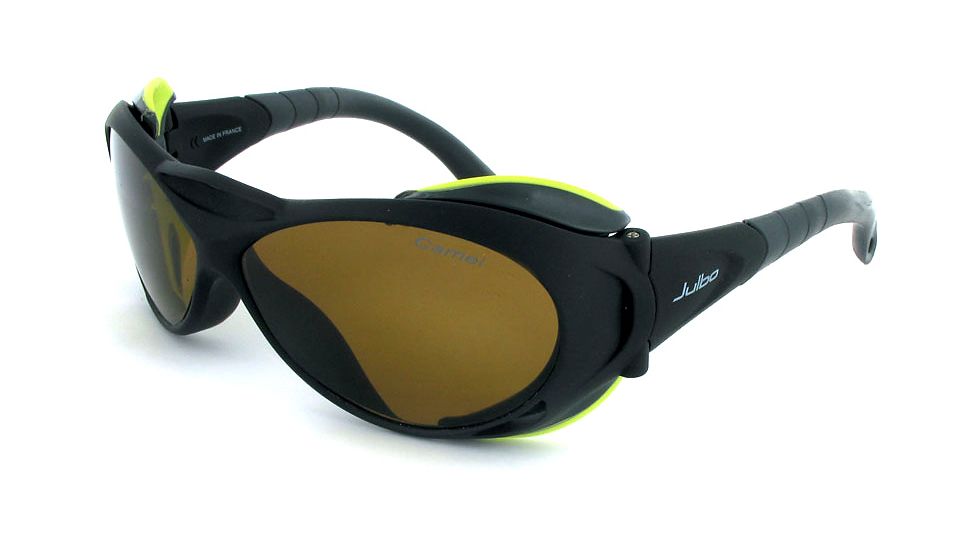 Explorer Sunglasses-Camel-Matte Black