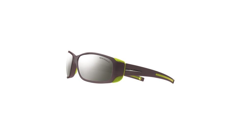 Julbo Montebianco Sunglasses, Matt Black/Lime w/ Spectron 4 Lenses 4151241