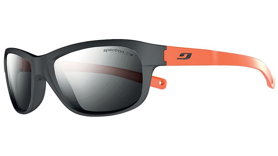 Julbo Player Progressive Prescription Sunglasses, Black / Orange Frame, Spectron 3+ Lens-J4621114PR
