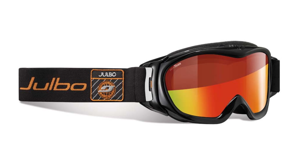 Julbo Revolution OTG Goggles, Full Black w/Snow Tiger Double Cylindrical Lenses And Multilayer Fire Flash Treatment 79073144