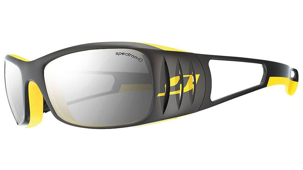 Julbo Tensing M Bifocal Prescription Sunglasses, Black / Yellow Frame, Spectron 4 Lens-J4531214BI