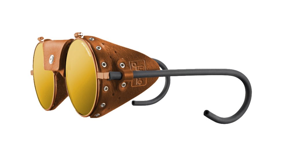 Julbo Vermont Classic Single Vision Prescription Sunglasses, Brass/Brown Frame, J0101150SV