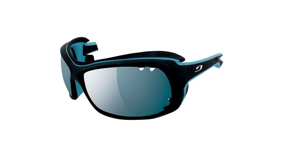 Julbo Wave Sunglasses Black/Blue Frame w/ Octopus Lenses 4428014