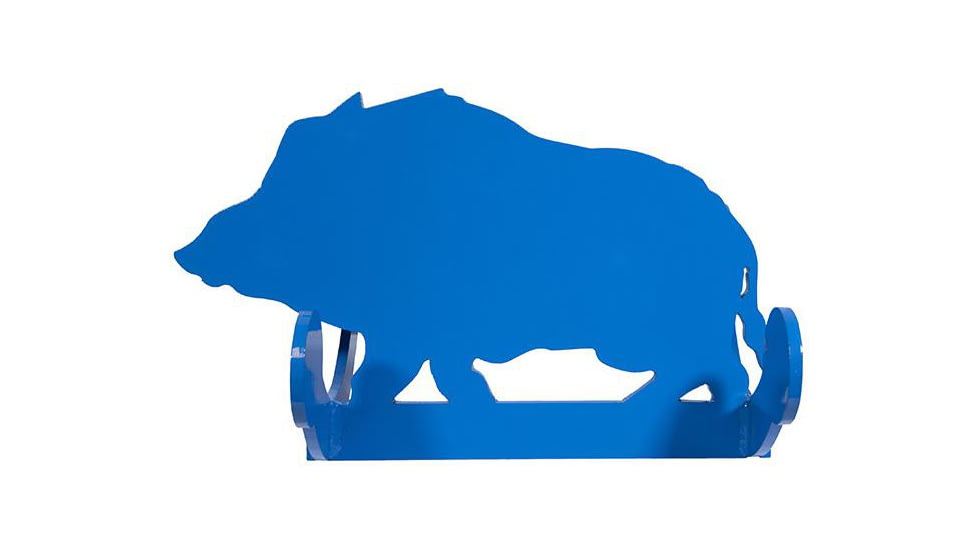 Legion Targets Rockin Boar 3/8in AR500, Blue, AR-01NK