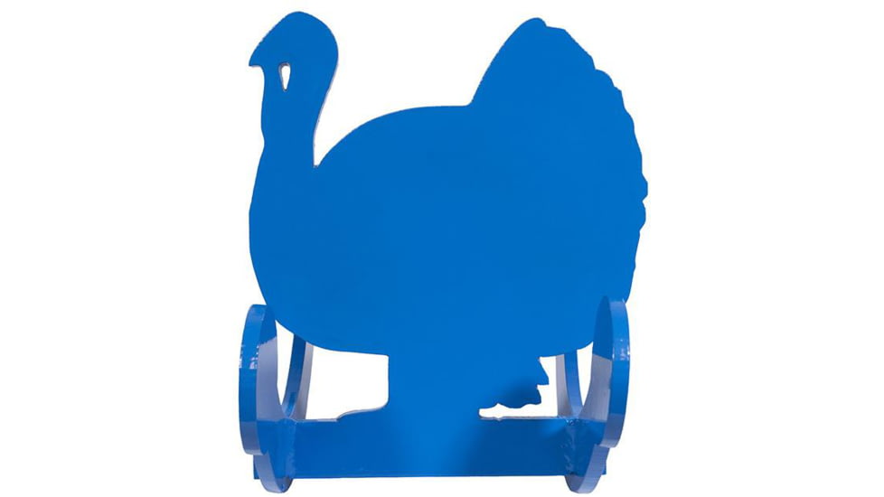 Legion Targets Rockin Turkey 3/8in AR500, Blue, AR-1126