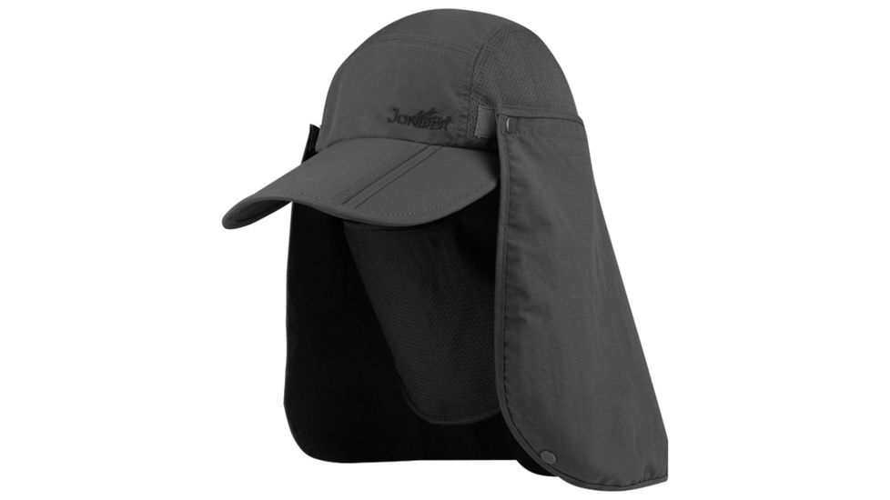 Juniper Uv Folding Bill Cap Charcoal J7236-CH
