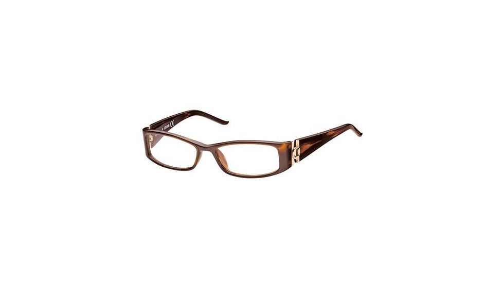Just Cavalli JC0244 Eyeglass Frames - Dark Havana Frame Color