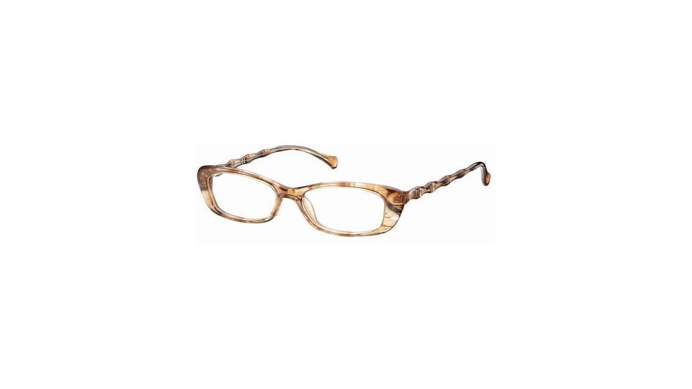 Just Cavalli JC0376 Eyeglass Frames - Light Brown Frame Color