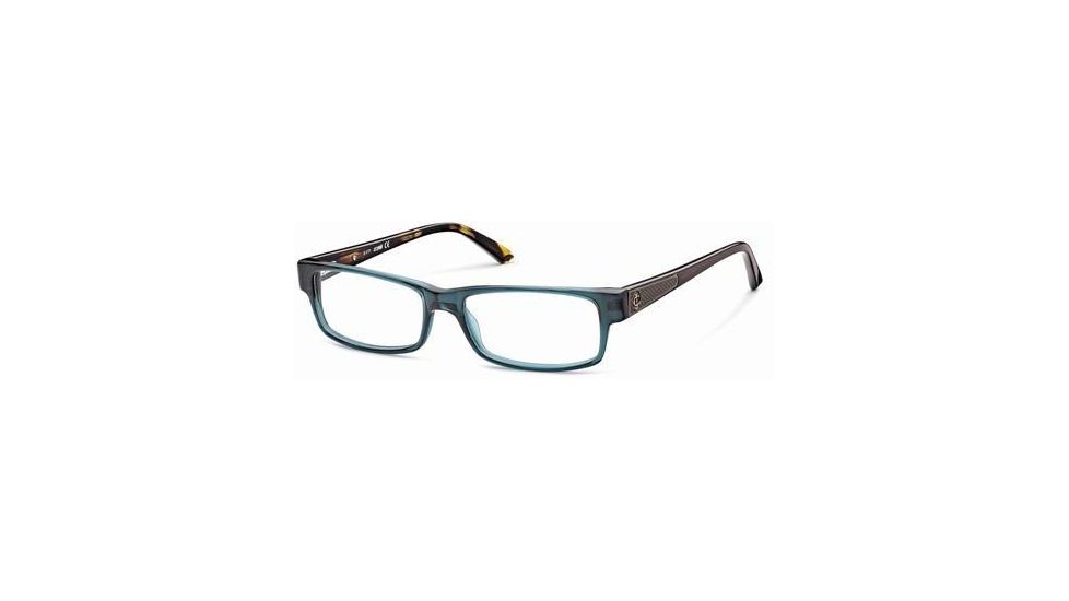Just Cavalli JC0377 Eyeglass Frames - Shiny Turquoise Frame Color