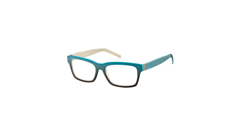 Just Cavalli JC0448 Eyeglass Frames - Dark Green Frame Color