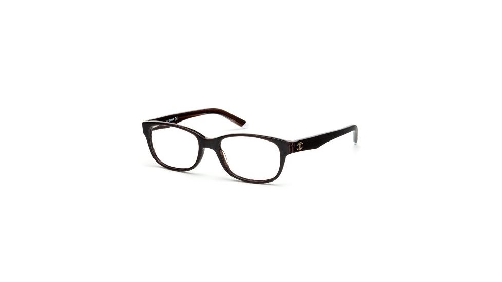 Just Cavalli JC0470 Eyeglass Frames - Dark Brown Frame Color
