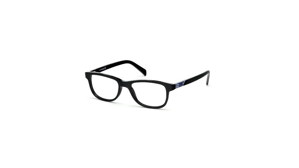 Just Cavalli JC0471 Eyeglass Frames - Shiny Black Frame Color