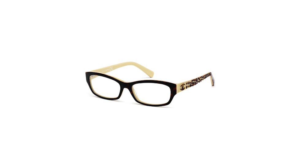Just Cavalli JC0521 Eyeglass Frames - Havana Frame Color